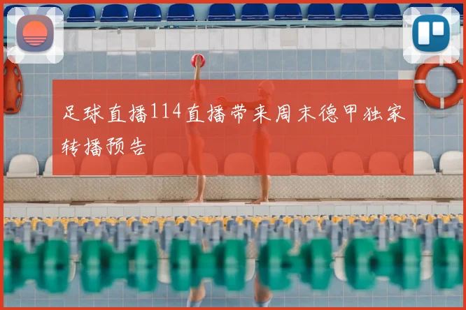 足球直播114直播带来周末德甲独家转播预告